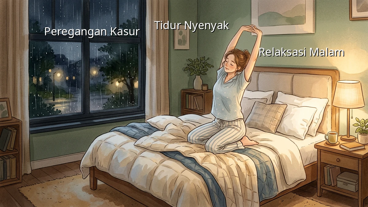 Peregangan Kasur 5 Menit Ibu Sibuk